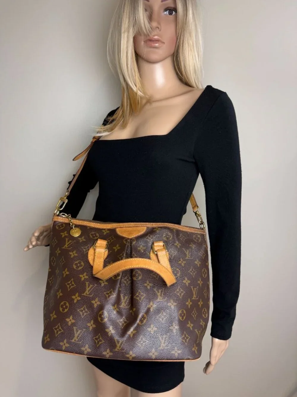 Louis Vuitton Palermo PM Monogram Hand Shoulder Bag